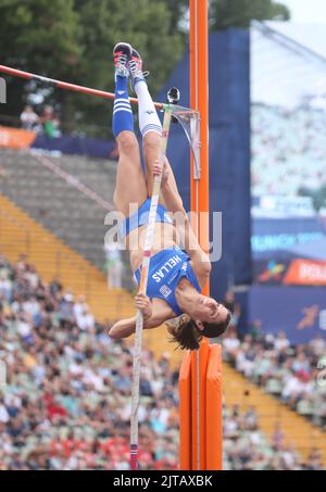 Aikaterini Stefanidi von Grece Stabhochsprung der Frauen während der