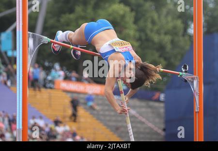 Aikaterini Stefanidi von Grece Stabhochsprung der Frauen während der