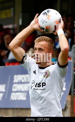 DAGENHAM ENGLAND - AUGUST 29 : während des National League-Spiels zwischen Dagenham und Redbridge gegen Bromley in der Victoria Road, Dagenham am 29.. August Stockfoto