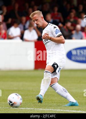 DAGENHAM ENGLAND - AUGUST 29 : während des National League-Spiels zwischen Dagenham und Redbridge gegen Bromley in der Victoria Road, Dagenham am 29.. August Stockfoto