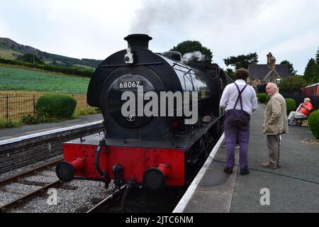 BR J94 Sparkurs 68067 auf der Llangollen Bahn Stockfoto