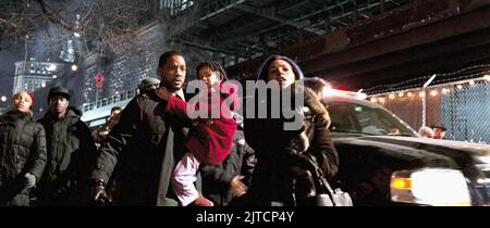 WILL SMITH, Willow Smith, SALLI RICHARDSON, I am legend, 2007 Stockfoto