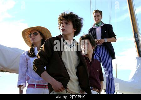 EVA AMURRI, JESSE EISENBERG, Jason Ritter, SEBASTIAN STAN, DER BILDUNG VON CHARLIE BANKEN, 2007 Stockfoto