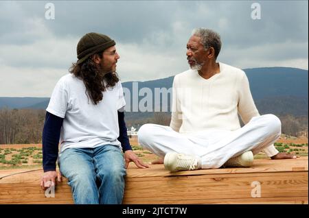 TOM SHADYAC, Morgan Freeman, Evan Almighty, 2007 Stockfoto