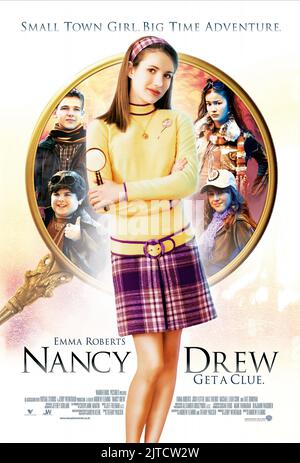 EMMA ROBERTS POSTER, Nancy Drew: DAS GEHEIMNIS IN HOLLYWOOD HILLS, 2007 Stockfoto