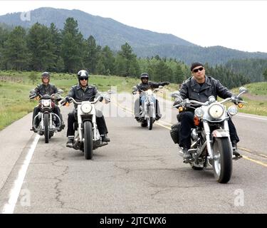 WILLIAM H. Macy, Tim ALLEN, Martin Lawrence, John Travolta, wilde Schweine, 2007 Stockfoto