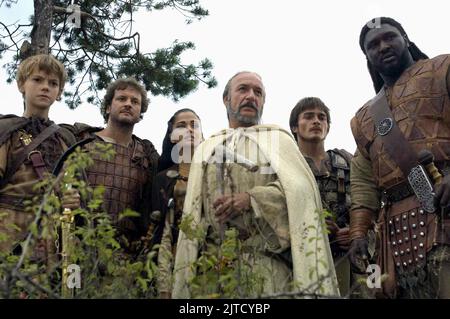 THOMAS SANGSTER, Colin Firth, Aishwarya Rai, Ben Kingsley, Rupert Friend, NONSO ANOZIE, DIE LETZTE LEGION, 2007 Stockfoto