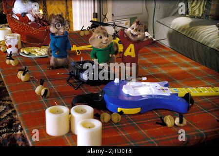 SIMON, Theodore, Alvin, Alvin und die Chipmunks, 2007 Stockfoto