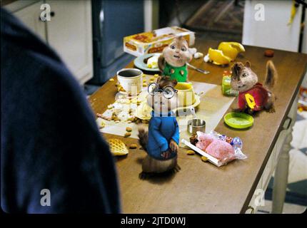 SIMON, Alvin, Theodore, Alvin und die Chipmunks, 2007 Stockfoto
