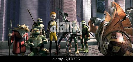 SPLITTER, MICHELANGELO, DONATELLO, O'NEIL, JONES, RAPHAEL, LEONARDO, WINTERS, TMNT, 2007 Stockfoto