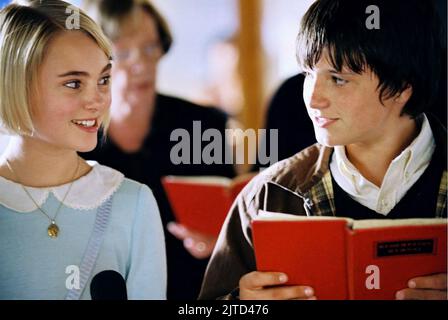 ROBB, HUTCHERSON, BRÜCKE NACH TERABITHIA, 2007 Stockfoto