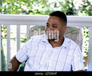 CUBA GOODING JNR, DAFDAD DAY CAMP, 2007 Stockfoto