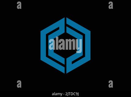 CC Initial Monogram Letter c c Logo Design Vektor Vorlage Brief CC Logo Design Stock Vektor