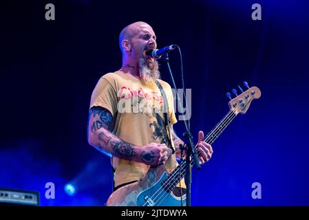 24. Juni 2022: Stöner treten beim Hellfest Open Air Festival auf Stockfoto