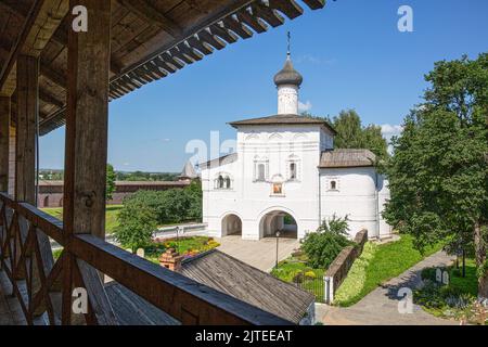 Kloster in Susdal Stockfoto