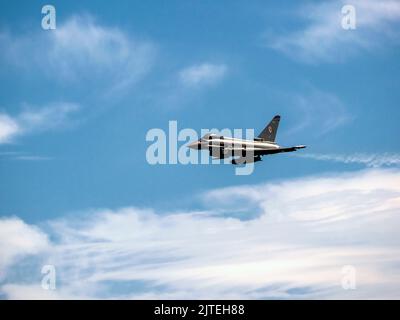 Eurofighter Typhoon FGR4 von No 29 Squadron RAF auf der Eastbourne Airshow Stockfoto