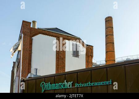 Dithmarscher Brauerei Karl Hintz Stockfoto