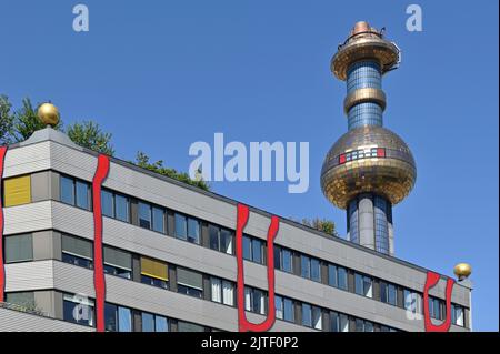 Wien, Österreich. 30. August 2022. Massives Ungleichgewicht des österreichischen Energieversorgers 'Wien Energie'. Der Bundesrechnungshof hat heute eine Prüfung der Wien Energie angekündigt Stockfoto