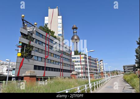 Wien, Österreich. 30. August 2022. Massives Ungleichgewicht des österreichischen Energieversorgers 'Wien Energie'. Der Bundesrechnungshof hat heute eine Prüfung der Wien Energie angekündigt Stockfoto