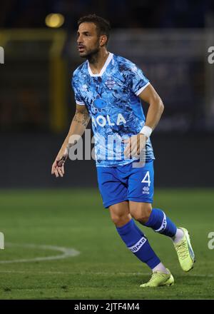 Como, Italien, 29.. August 2022. Cesc Fabregas von Como während des Spiels der Serie B im Stadio Giuseppe Sinigaglia, Como. Bildnachweis sollte lauten: Jonathan Moscrop / Sportimage Stockfoto