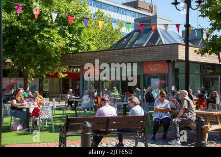 Mell Square, Solihull Stockfoto