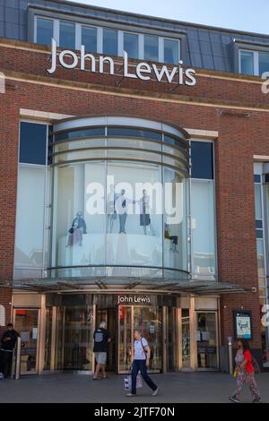 John Lewis & Touchwood Shopping Centre, Station Rd, Solihull Stockfoto