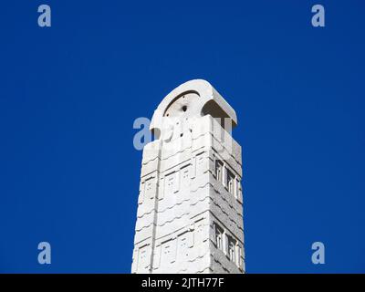 Obelisken in Axum, Äthiopien Stockfoto