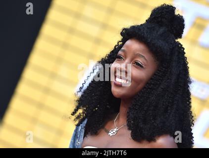 Thuso Mbedu bei der Premiere von „Bullet Train“ in Los Angeles, die am 1. August 2022 im Regency Village Theatre in Westwood, CA, stattfand. © OConnor / AFF-USA.com Stockfoto