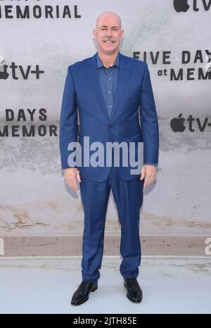 Michael Gaston bei der Premiere der Apple TV+ Limited Series „Five Days at Memorial“, die am 8. August 2022 im Directors Guild Theatre in Los Angeles, CA, stattfand. © OConnor / AFF-USA.com Stockfoto