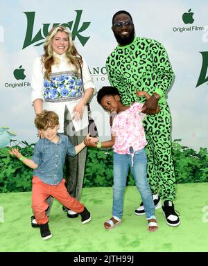 Juju Green und Ever Green kommen zur 'Luck'-Premiere von Apple Original Films am 30. Juli 2022 im Regency Village Theatre in Westwood, ca. © Majil / AFF-USA.com Stockfoto