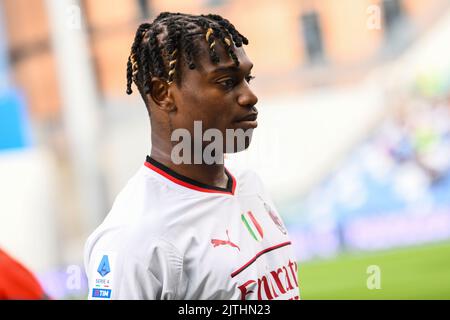 Reggio Emilia, Italien. 30. August 2022. Rafael Leao Porträt während US Sassuolo gegen AC Mailand, italienische Fußballserie A Spiel in Reggio Emilia, Italien, August 30 2022 Quelle: Independent Photo Agency/Alamy Live News Stockfoto