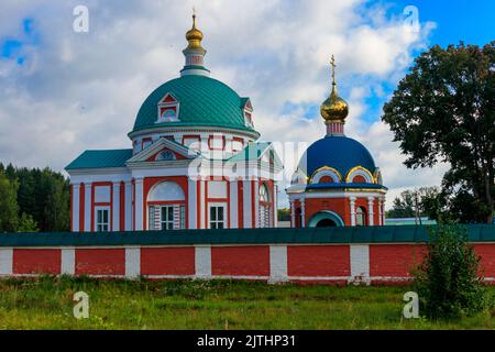 Sanaksar Kloster der Geburt der Gottesmutter in Temnikow, Republik Mordovia, Russland Stockfoto