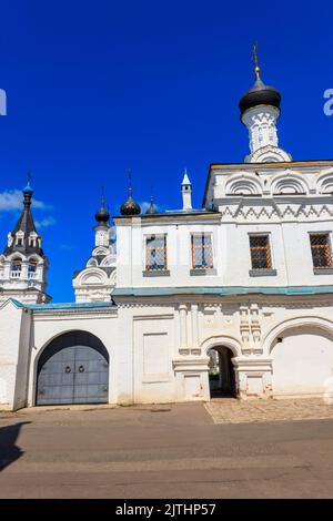 Tor Kirche des heiligen Stephanus in Verkündigung Kloster in Murom, Russland Stockfoto