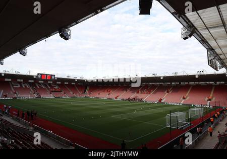 Southampton, England, 30.. August 2022. Während des Spiels der Premier League im St. Mary's Stadium, Southampton. Bildnachweis sollte lauten: Paul Terry / Sportimage Stockfoto