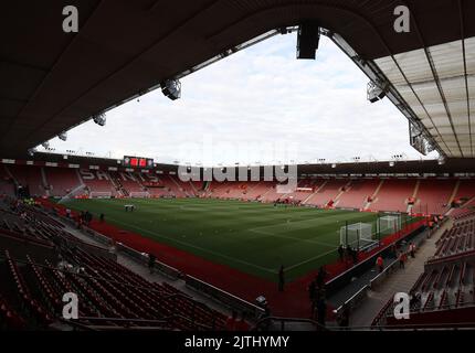 Southampton, England, 30.. August 2022. Während des Spiels der Premier League im St. Mary's Stadium, Southampton. Bildnachweis sollte lauten: Paul Terry / Sportimage Stockfoto