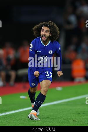 Southampton, England, 30.. August 2022. Marc Cucurella von Chelsea während des Spiels der Premier League im St Mary's Stadium, Southampton. Bildnachweis sollte lauten: David Klein / Sportimage Stockfoto