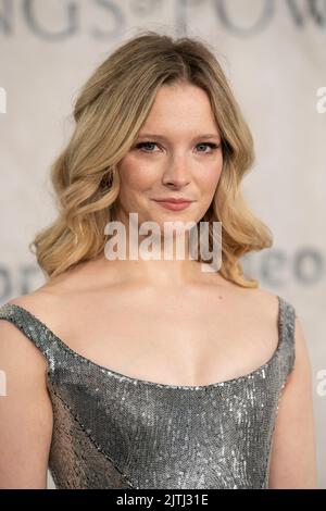 Morfydd Clark nimmt an der TV-Show „der Herr der Ringe: Ringe der Macht