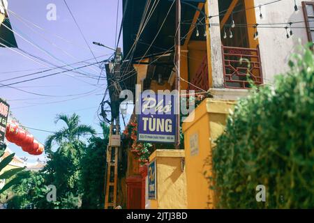 Ein Pho (Pho Tung) Restaurant in Hoian, Vietnam Stockfoto