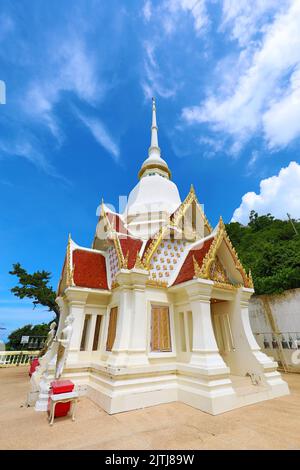 Khao Takiab Tempel auf dem Chopsticks Hill, Hua hin, Thailand Stockfoto