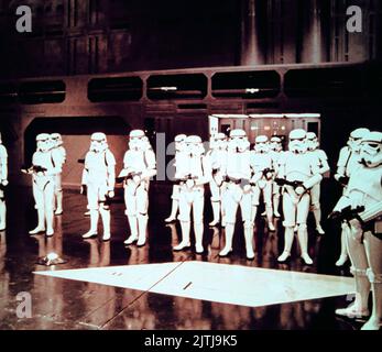 Star Wars, alias Krieg der Sterne, USA 1977, Regie: George Lucas, Storm Troopers Stockfoto