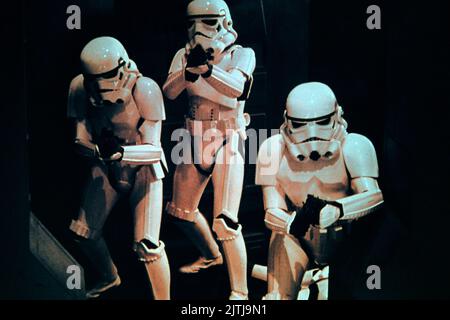 Star Wars, alias Krieg der Sterne, USA 1977, Regie: George Lucas, Storm Troopers Stockfoto