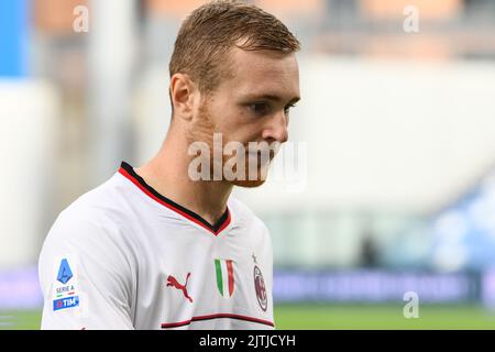Reggio Emilia, Italien. 30. August 2022. Tommaso Pobega Porträt während US Sassuolo gegen AC Mailand, italienische Fußballserie A Spiel in Reggio Emilia, Italien, August 30 2022 Quelle: Independent Photo Agency/Alamy Live News Stockfoto