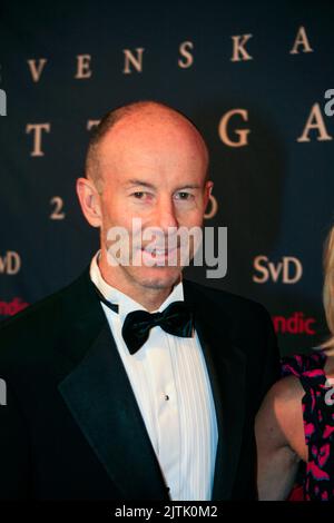 INGEMAR STENMARK Schwedische alpine Skifahrer Stockfoto