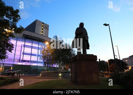 Das renommierte National Science and Media Museum mit hochkarätigen Ausstellungen und interaktiven Galerien in der Stadt Bradford, West Yorkshire, Großbritannien Stockfoto