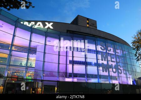 Das renommierte National Science and Media Museum mit hochkarätigen Ausstellungen und interaktiven Galerien in der Stadt Bradford, West Yorkshire, Großbritannien Stockfoto