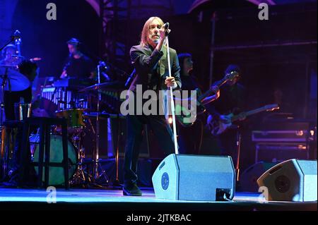 Mantova, Italien. 30. August 2022. Iggy Pop beim Auftritt im Palazzo Te während DES IGGY POP, Musikkonzert in Mantova, Italien, August 30 2022 Credit: Independent Photo Agency/Alamy Live News Stockfoto