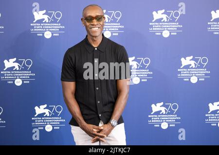 Lido Di Venezia, Italien, 31/08/2022, Don Cheadle nimmt an der Fotocolo für „White Noise“ beim Internationalen Filmfestival Venedig 79. am 31. August 2022 in Venedig, Italien, Teil. ©Foto: Cinzia Camela. Stockfoto