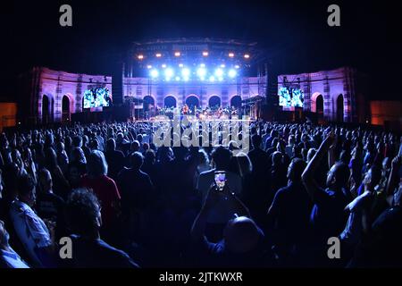 Mantova, Italien. 30. August 2022. Iggy Pop beim Auftritt im Palazzo Te während DES IGGY POP, Musikkonzert in Mantova, Italien, August 30 2022 Credit: Independent Photo Agency/Alamy Live News Stockfoto