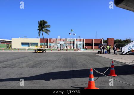 Flughafen Fernando de Noronhha, Fernando de Noronha, Brasilien Stockfoto