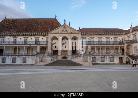 Campus der Universität Coimbra, eine der ältesten Universitäten Europas Stockfoto
